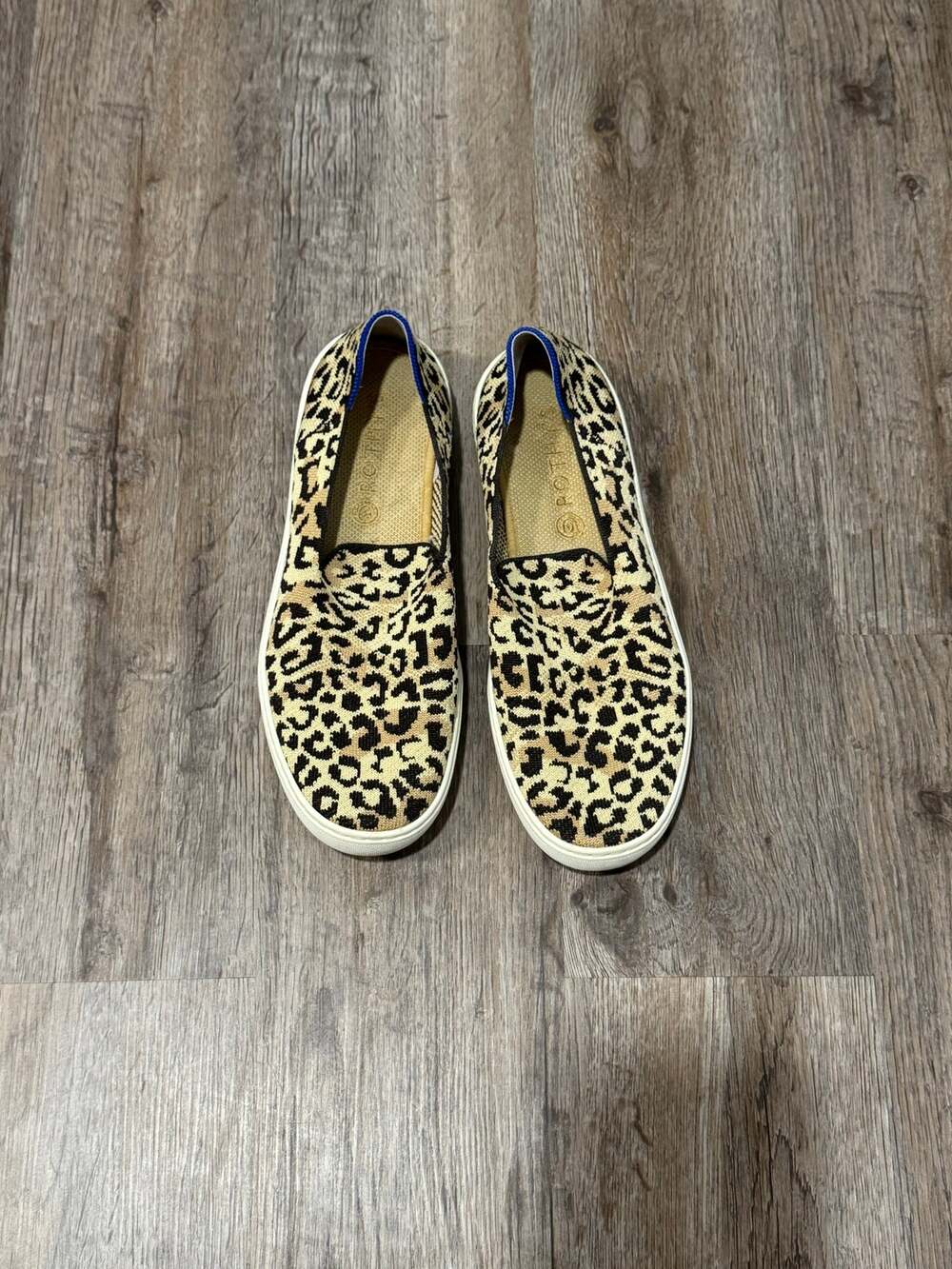 Rothy's Women’s The Sneaker Camo Cat Leopard Print Size 10